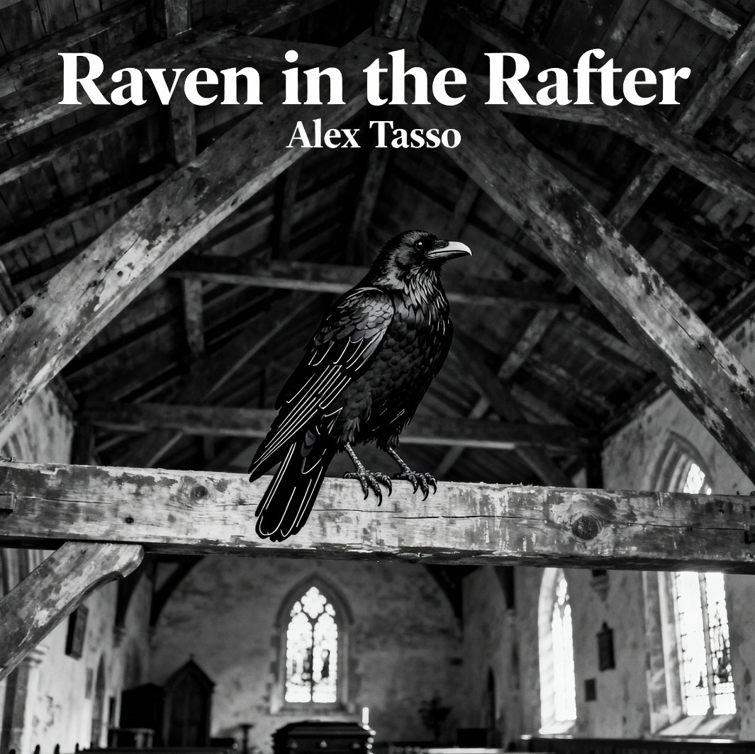 Cover image for the album "Raven in the Rafter"